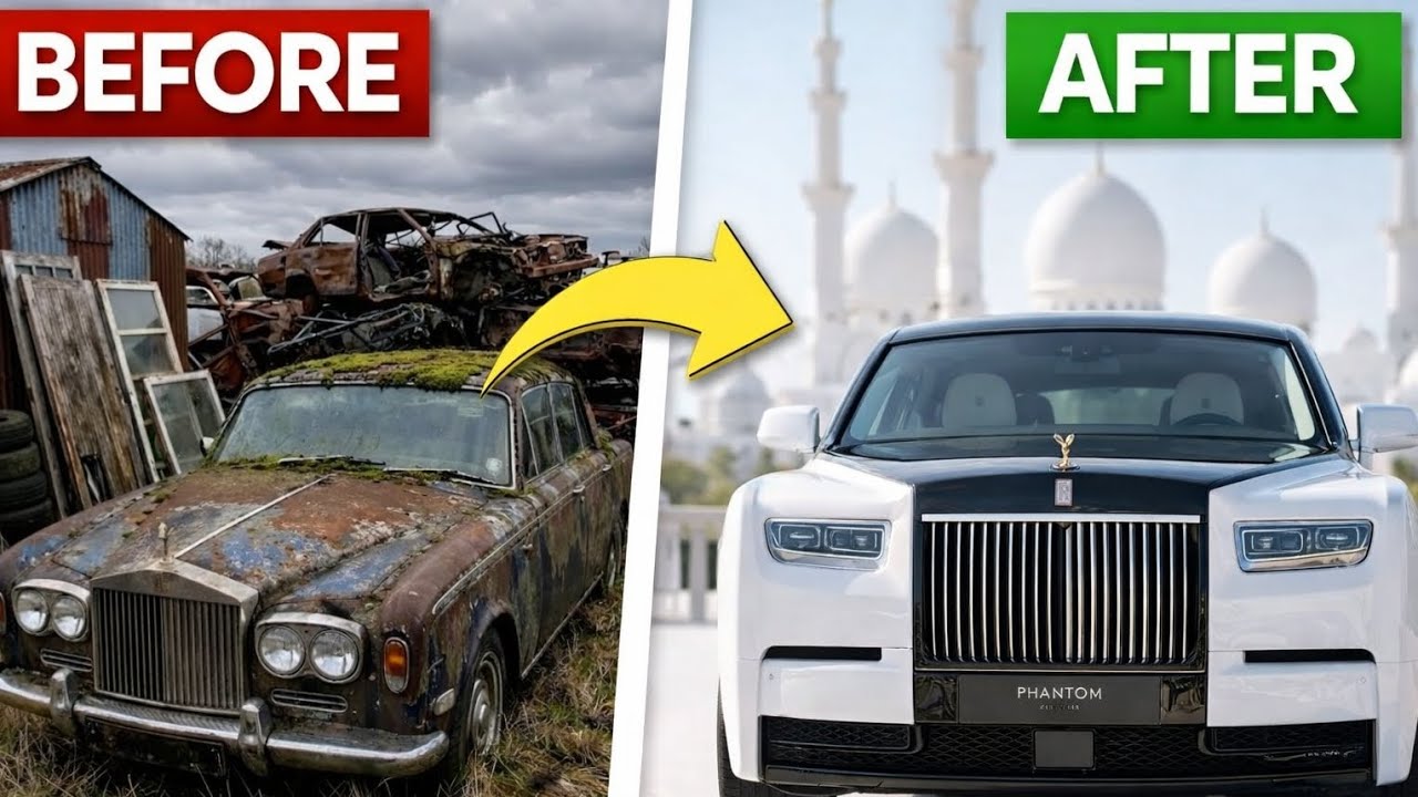 100-Year-Old Rolls-Royce Brought Back to Life | Cinematic Restoration @MIshaqbhatti-z6b