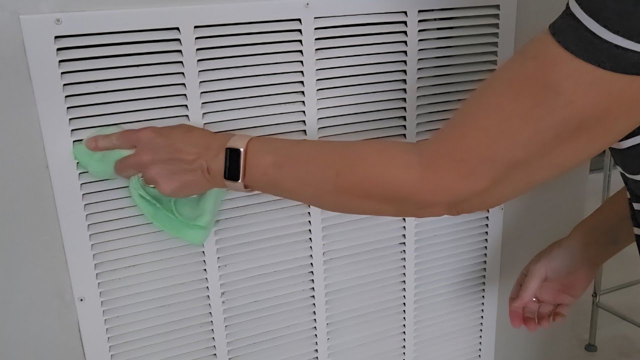 ~ASMR~ Cleaning the Dirty Air vent:) No talking!!