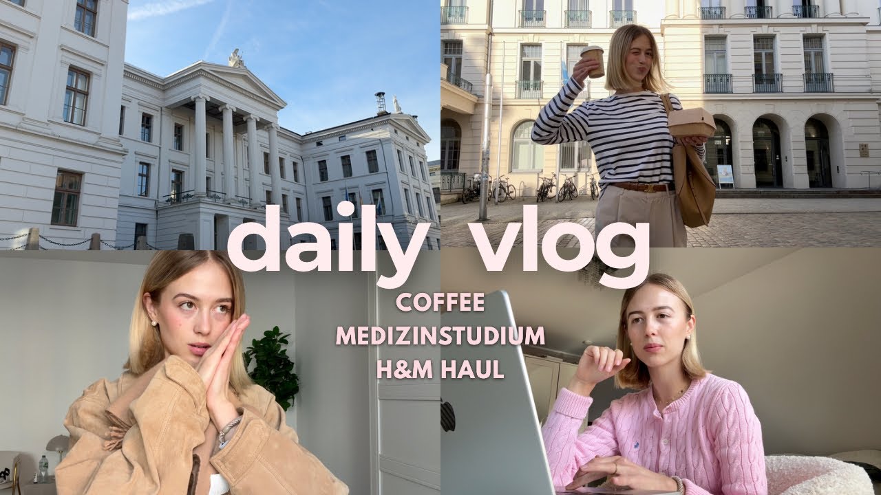 daily vlog (h&m haul, coffee to go, gute laaaaune) | Sinja Espenhain