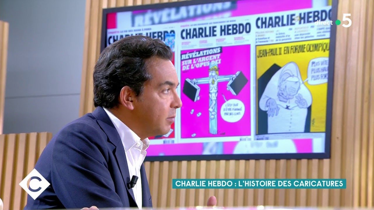 Charlie Hebdo : l'histoire des caricatures - C à Vous - 02/09/2020