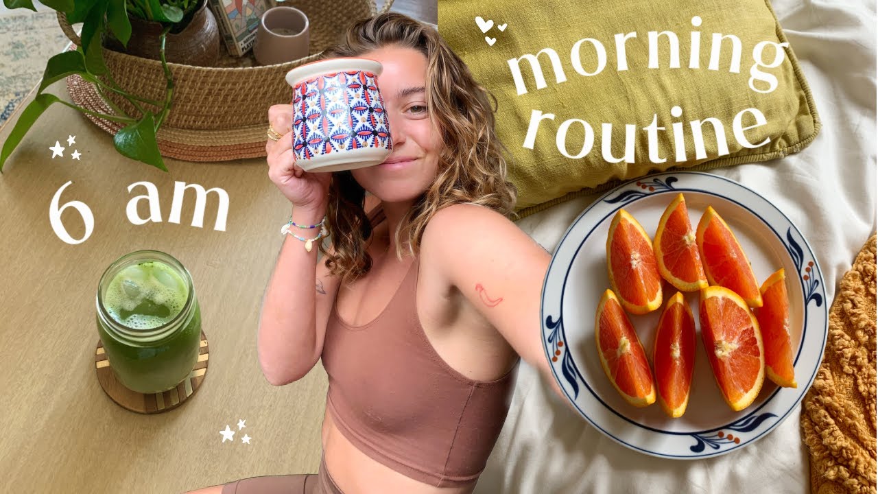 my 6am productive morning routine