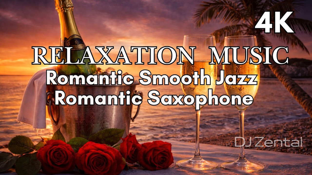 Romantic Smooth Jazz – Romantic Saxophone 🎷 Sensual Night Relaxing Music