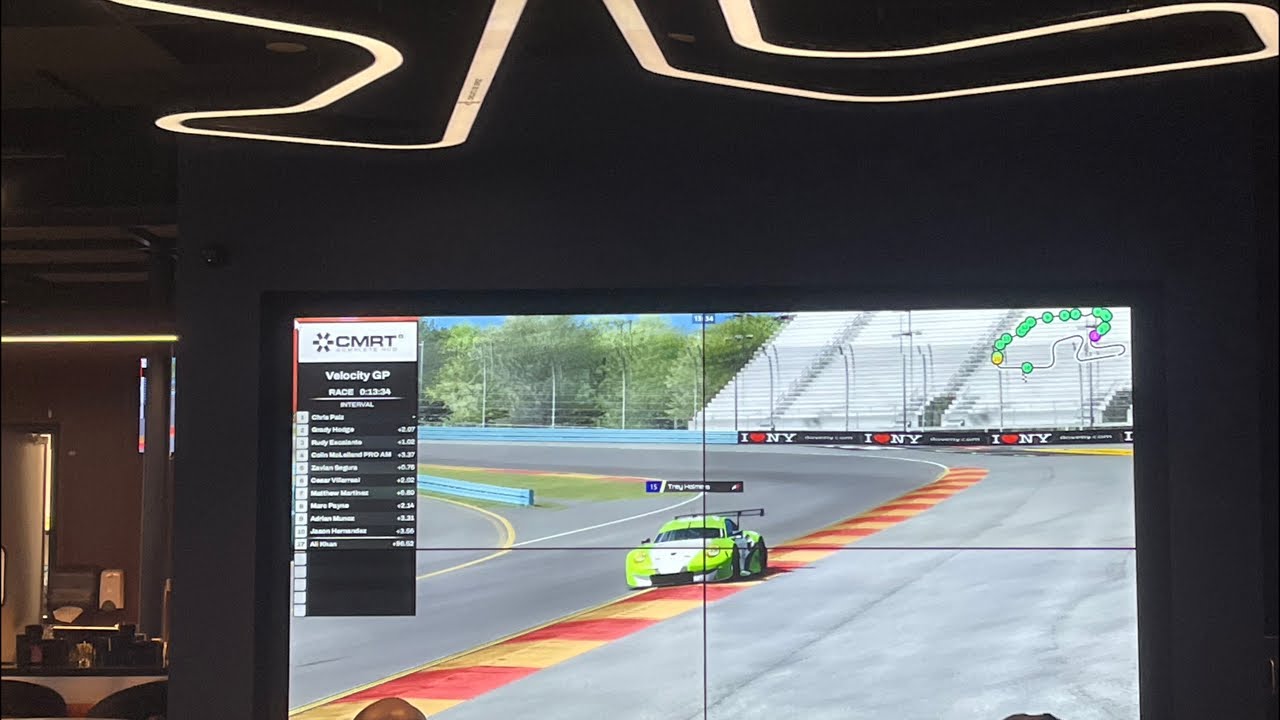 Live racing from Velocity Sim Racing Lounge - Houston, Tx