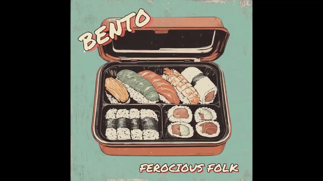 Ferocious Folk ‘Bento’ beat-tape. Chill, LoFi, boom-bap beats.