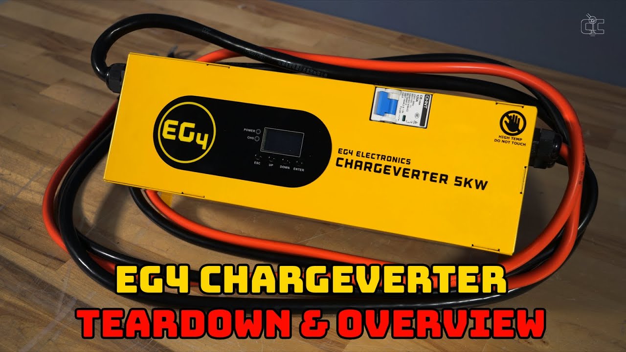 EG4 Chargeverter Teardown & Overview 🔌 Testing the Capabilities of the EG4 Chargeverter!