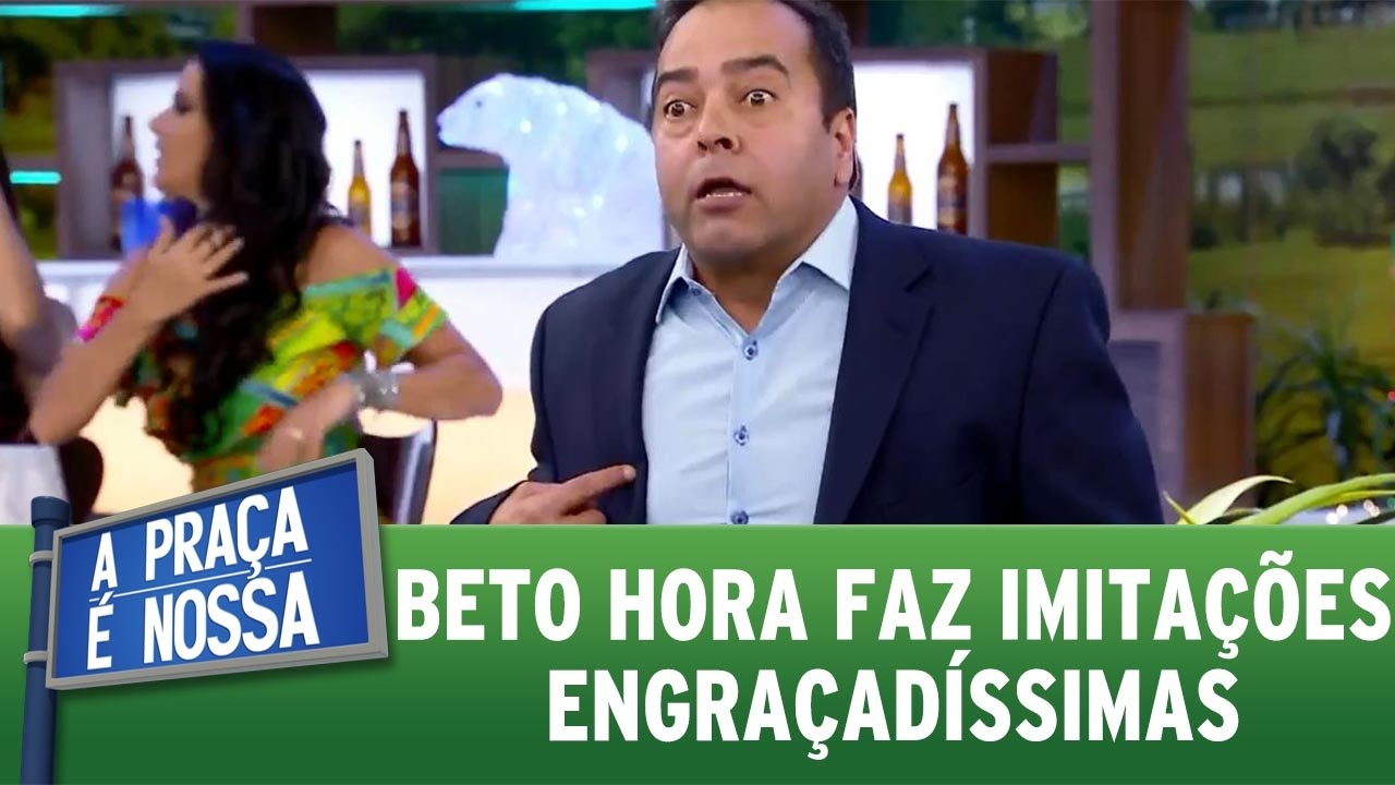 A Praça é Nossa (01/12/16) - Beto Hora faz imitações engraçadíssimas