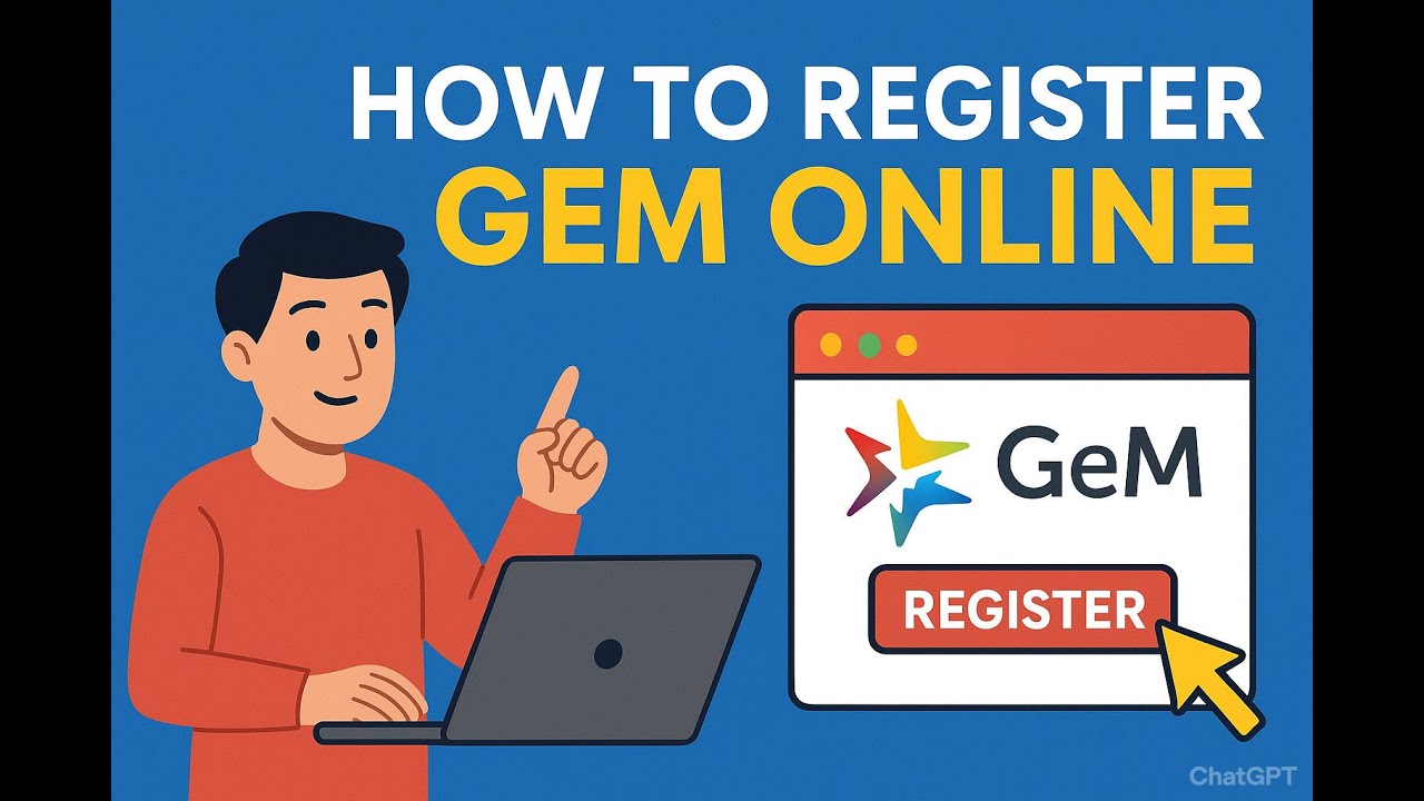 GeM Registration Process Explained | Easy Online Method