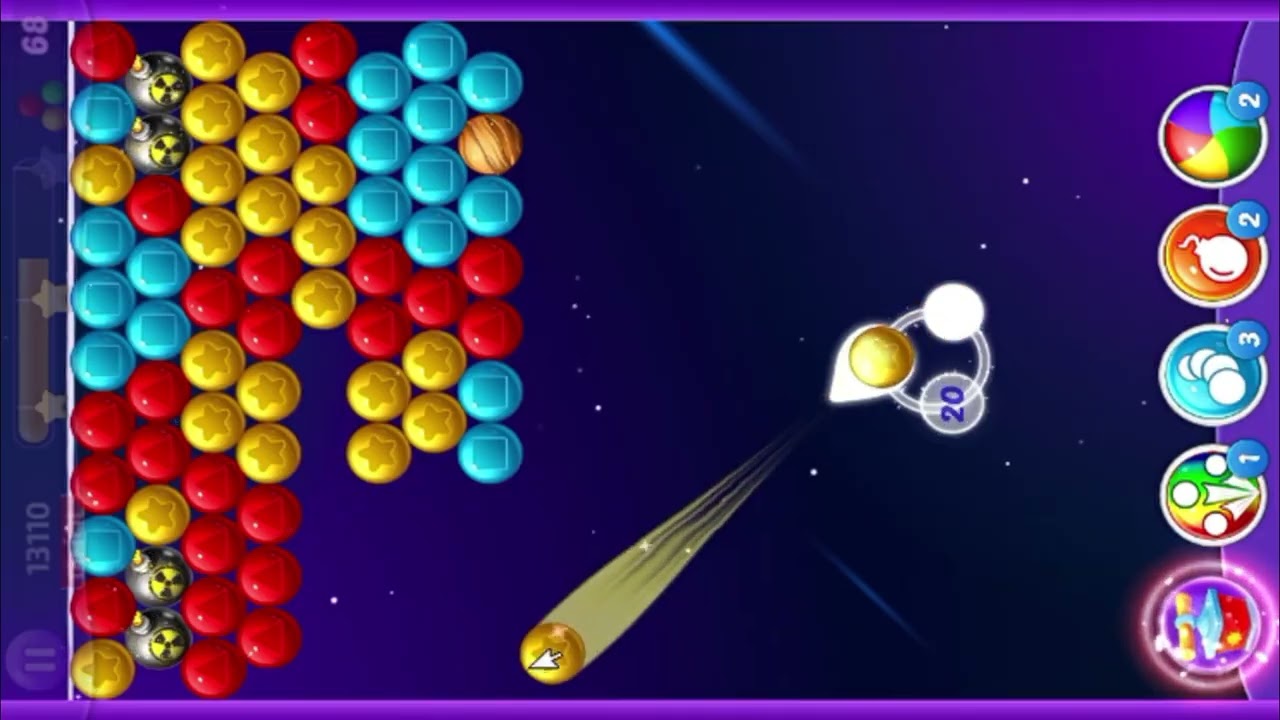 🎈 Bubble Shooter - Nível 58 - Gameplay #bubbleshooter