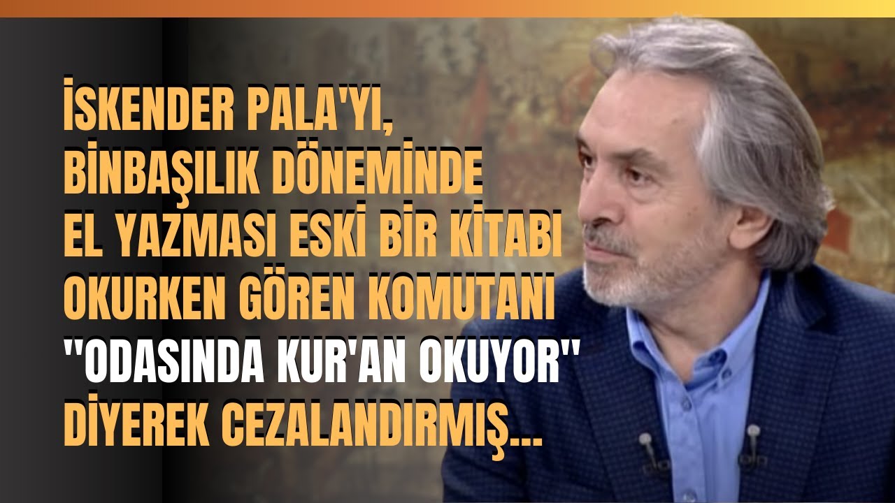 İskender Pala'yı Eski Bir Kitabı Okurken Gören Komutanı 