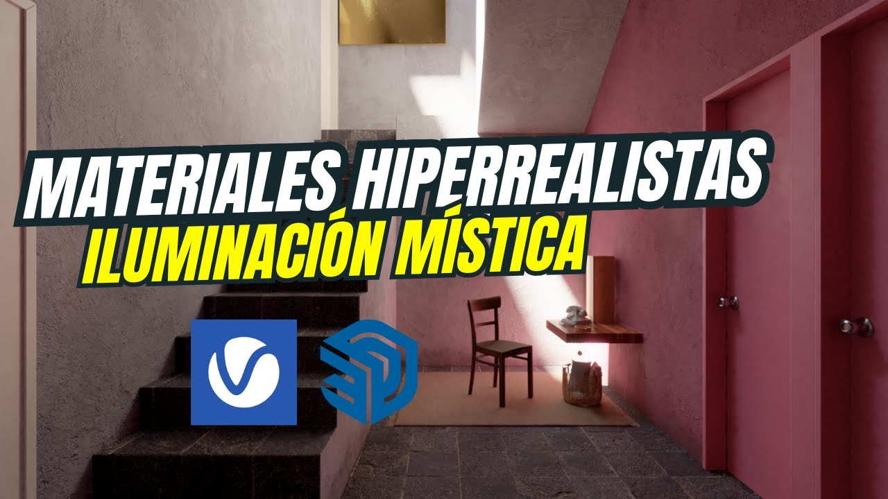 V-Ray 7 y SketchUp: escena interior