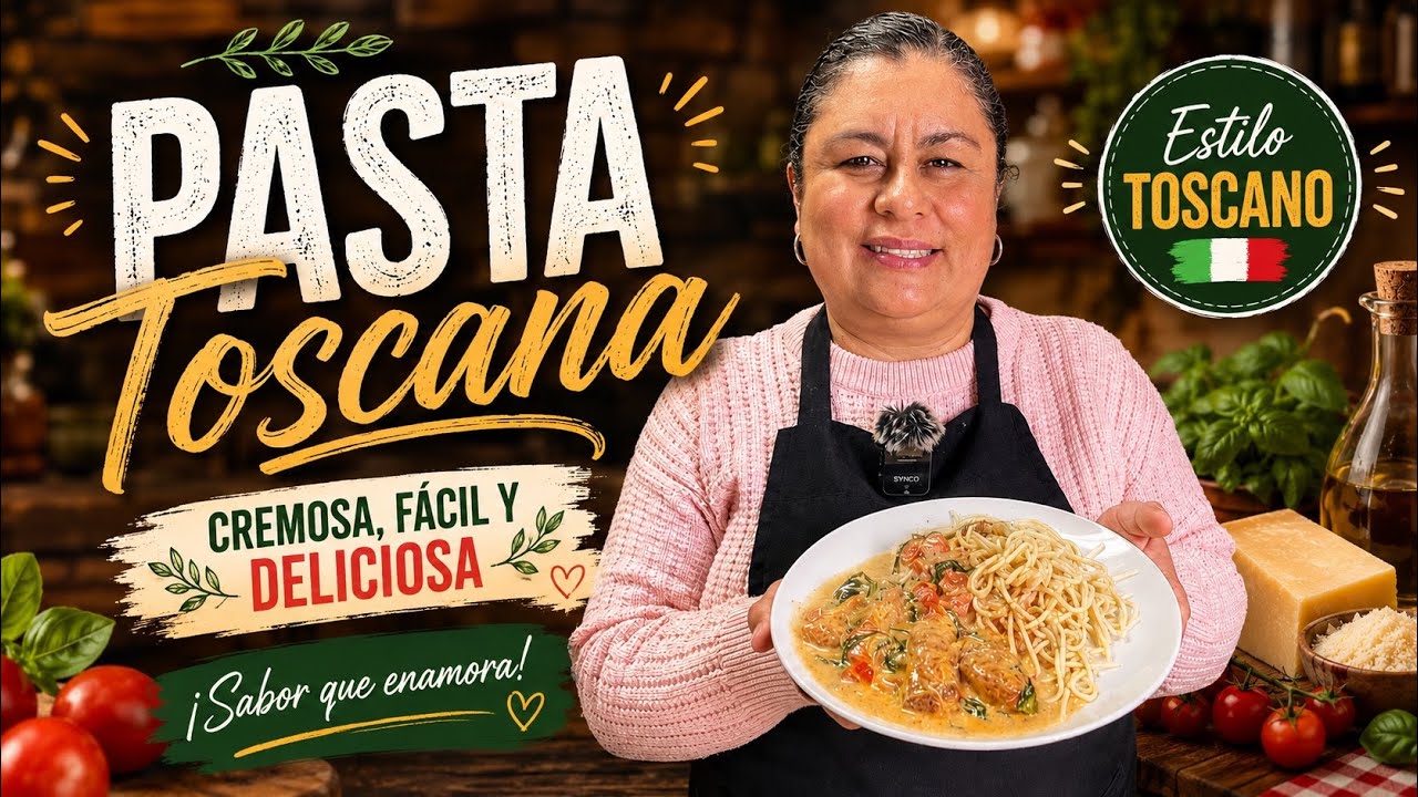 Pollo Toscano Cremoso y Jugoso | Receta Fácil y Deliciosa