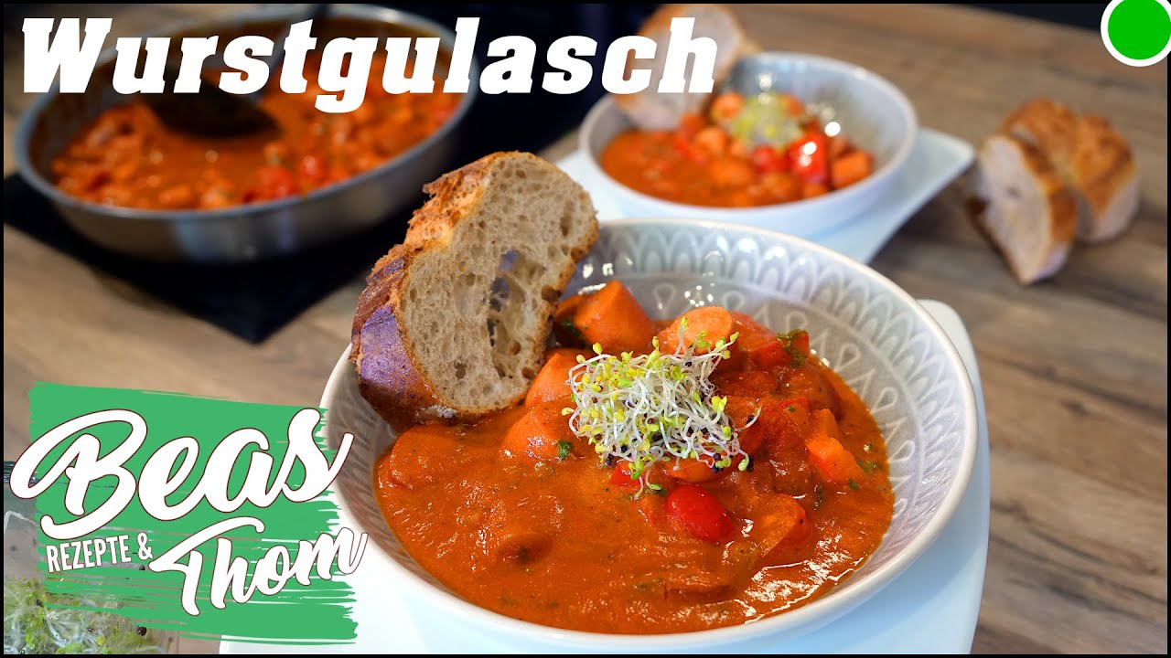 Wurstgulasch Rezept | schnelles One Pot Pfannengericht