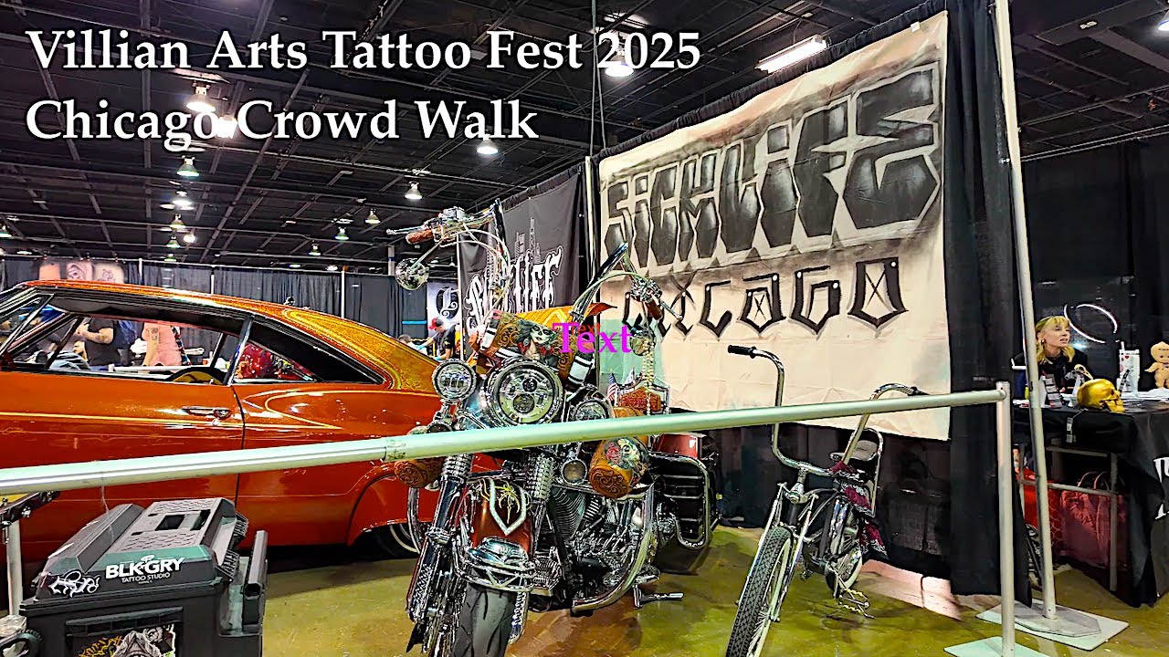 Chicago Villain Arts Tattoo Fest 2025 Crowd Walk