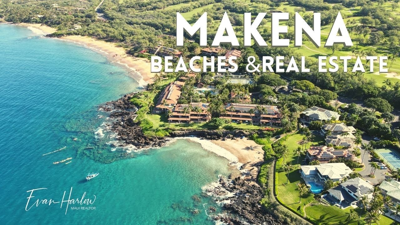 Makena Beaches and Real Estate | 4K Drone Tour Of Makena, Maui
