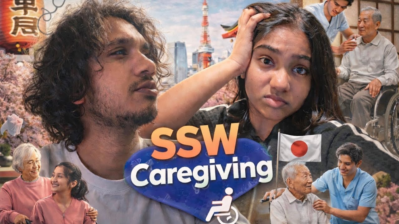 ජපානේ SSW Caregiver Visa ගැන කතාව ft. Hashi | SSW Visa in Japan | Live from Japan