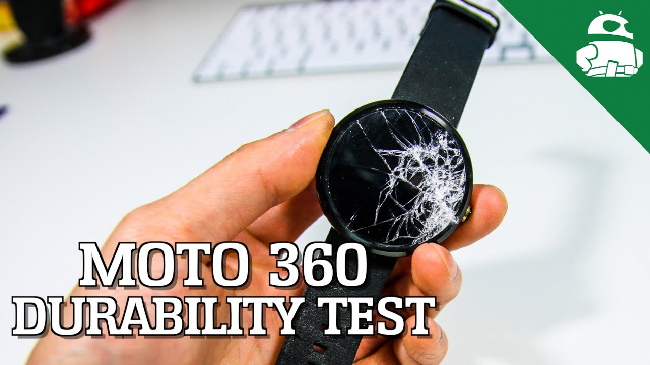 Moto 360 Smartwatch Durability Test