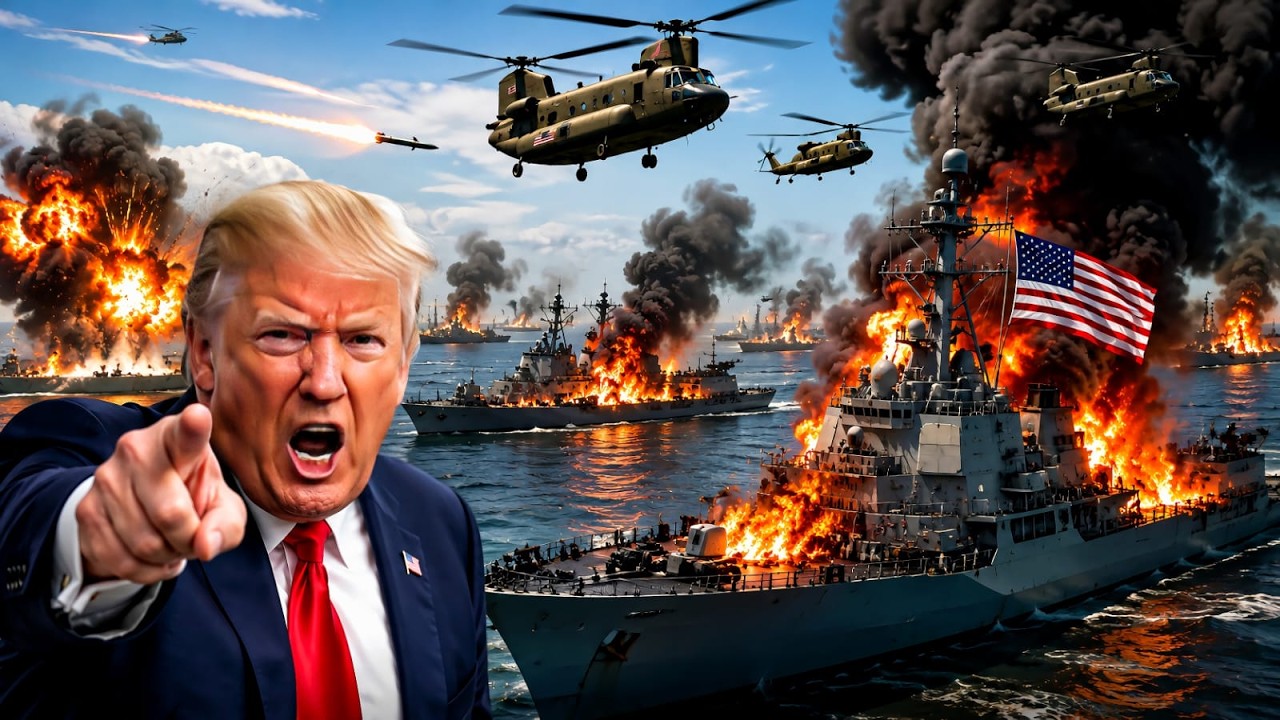 Today! 23 warships and hundreds of helicopters brutally attacked by Russia &ndash; ARMA 3
