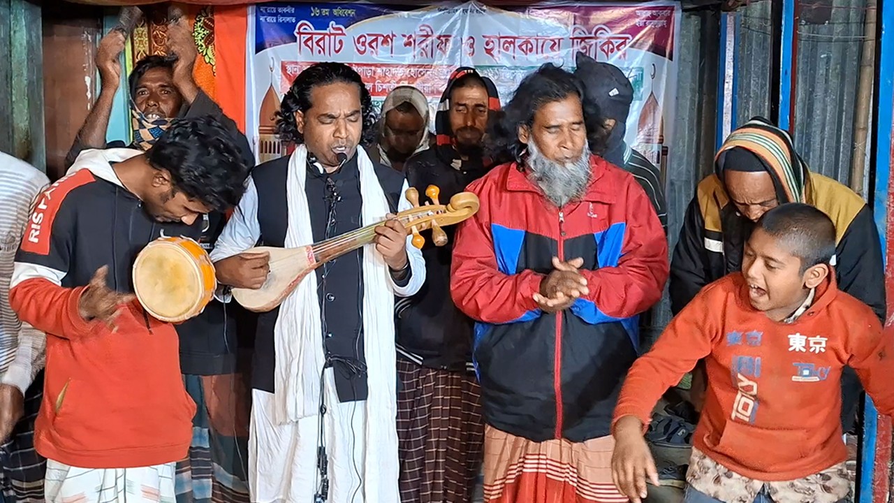 ও প্রেম ফুটিলো রে প্রেম ছুটিলো সারাটা জাহান মক্কা মদিনায় এলো সোনার চান 💖 শাহিন সরকার 💖 Sherpur Media