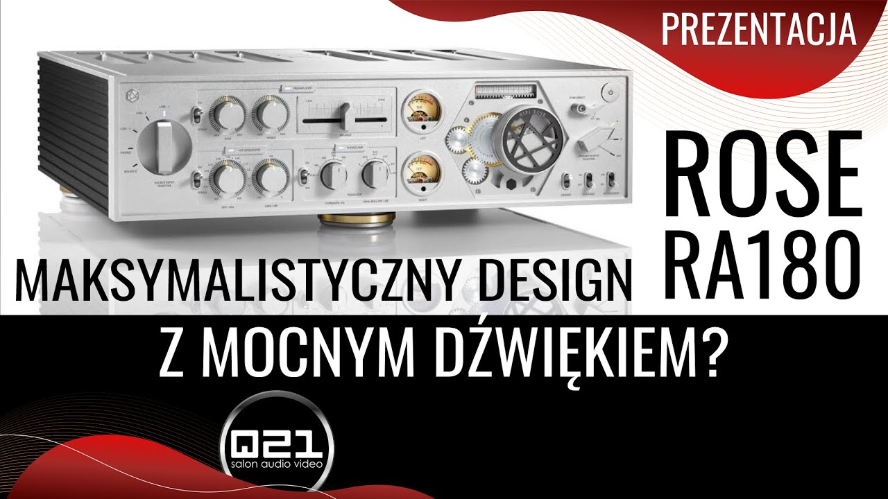 Wzmacniacz Rose RA180 | High-End | Q21