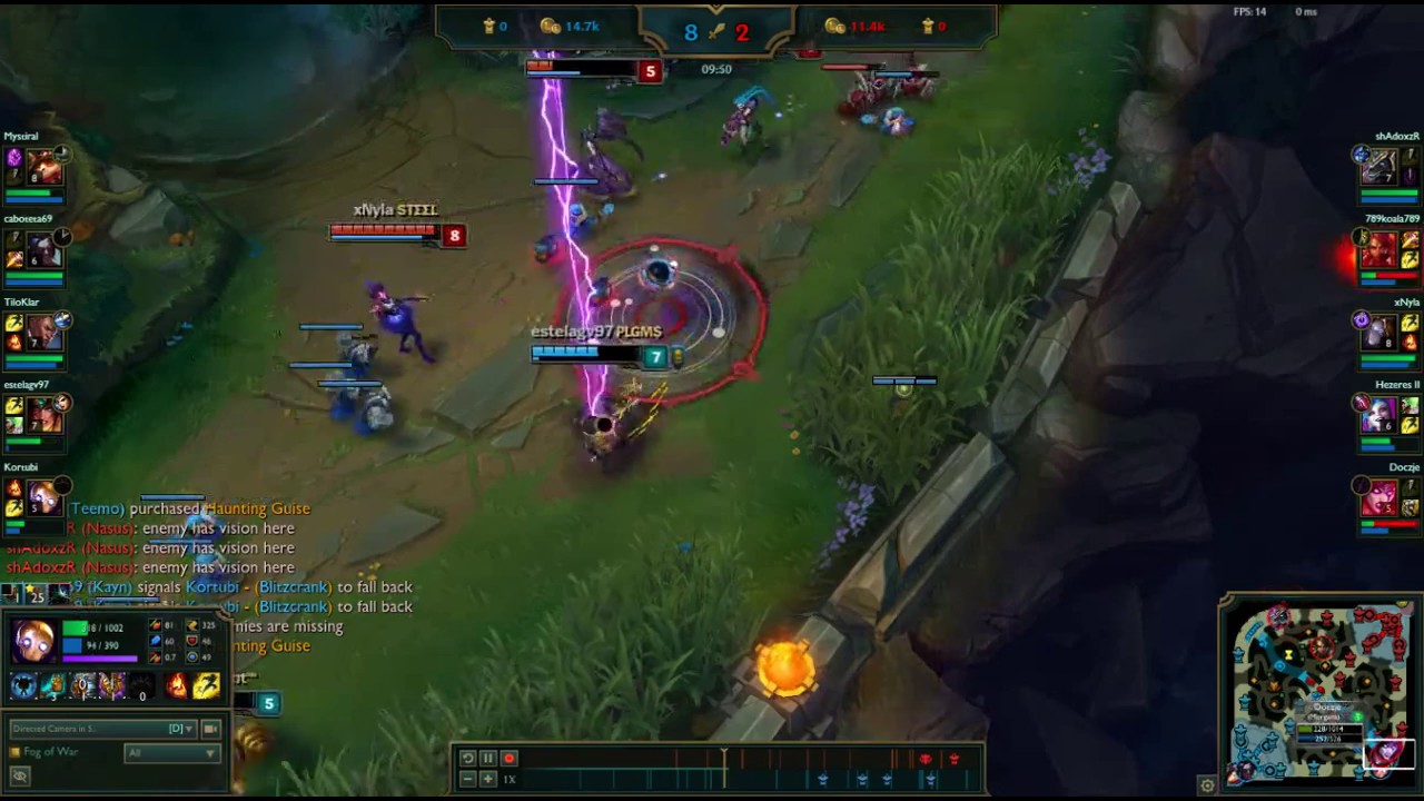 Blitzcrank epic save