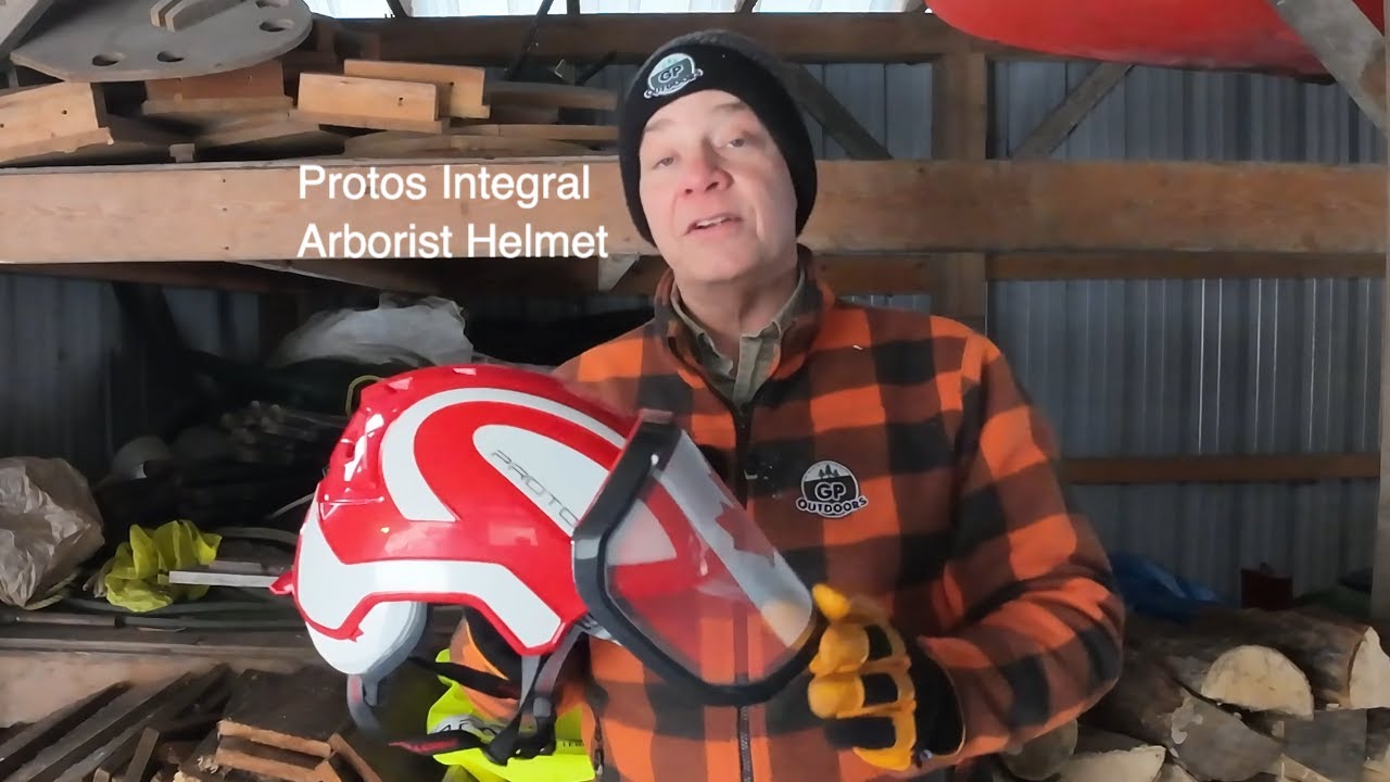 Сравнение 654 касок для лесоводства. Шлем Protos Integral для арбористов. STIHL. GRIPO. 4K