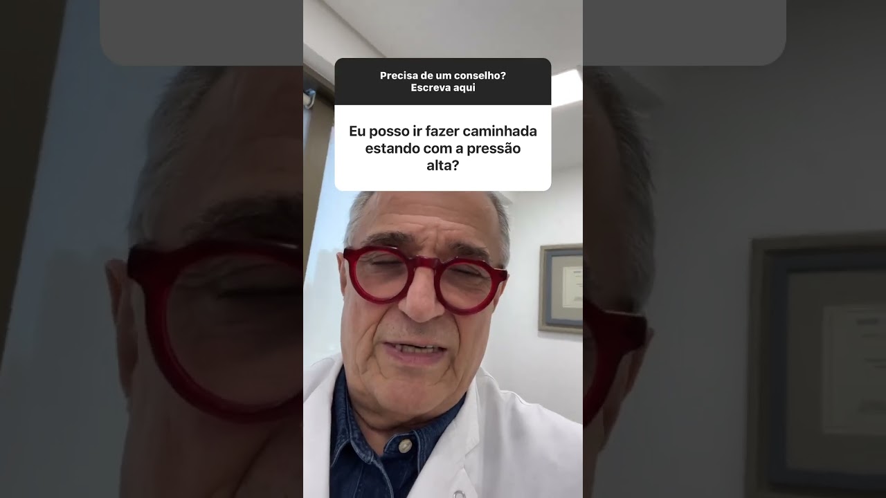 Quem tem hipertens&atilde;o pode fazer exerc&iacute;cios? Descubra neste v&iacute;deo  #medicina #cardiologia