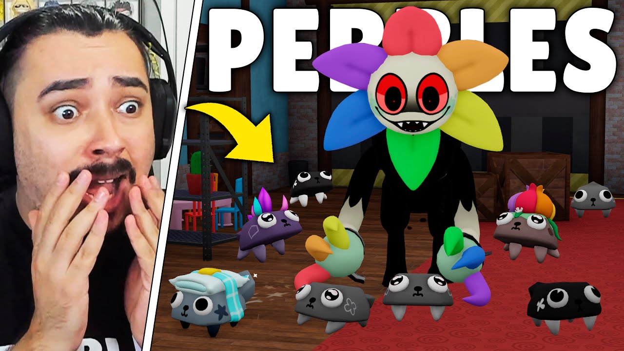 8 PEBBLES FAZENDO A DISTRAÇÃO MÁXIMA NA PARTIDA!! | DANDY'S WORLD - ROBLOX