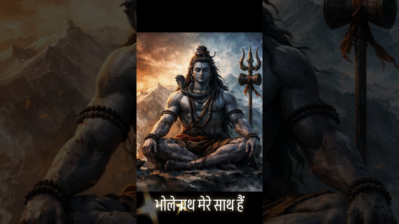 भोलेनाथ मेरे साथ हैं | Powerful Shiva Devotional Song