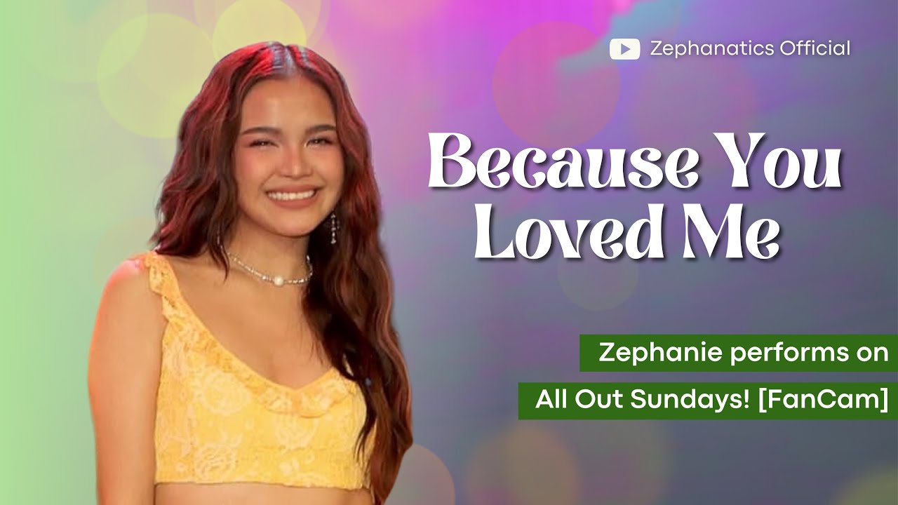 [FanCam] Zephanie sings 