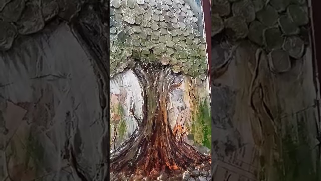Art & Craft Idea, tutorial for all age group ☺️🖌️🎨🌺#shorts