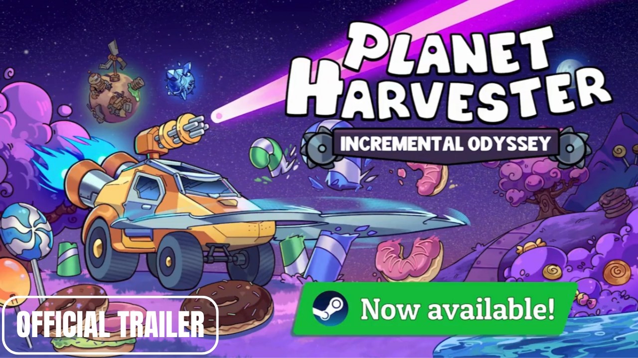 Planet Harvester: Incremental Odyssey ~ Official Launch Trailer