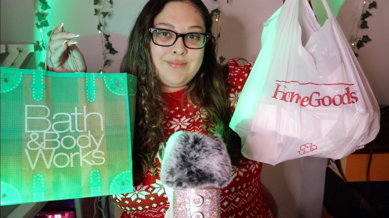 ✨ASMR Christmas Decor Haul 🎄+ Bath & Bodyworks❣️✨