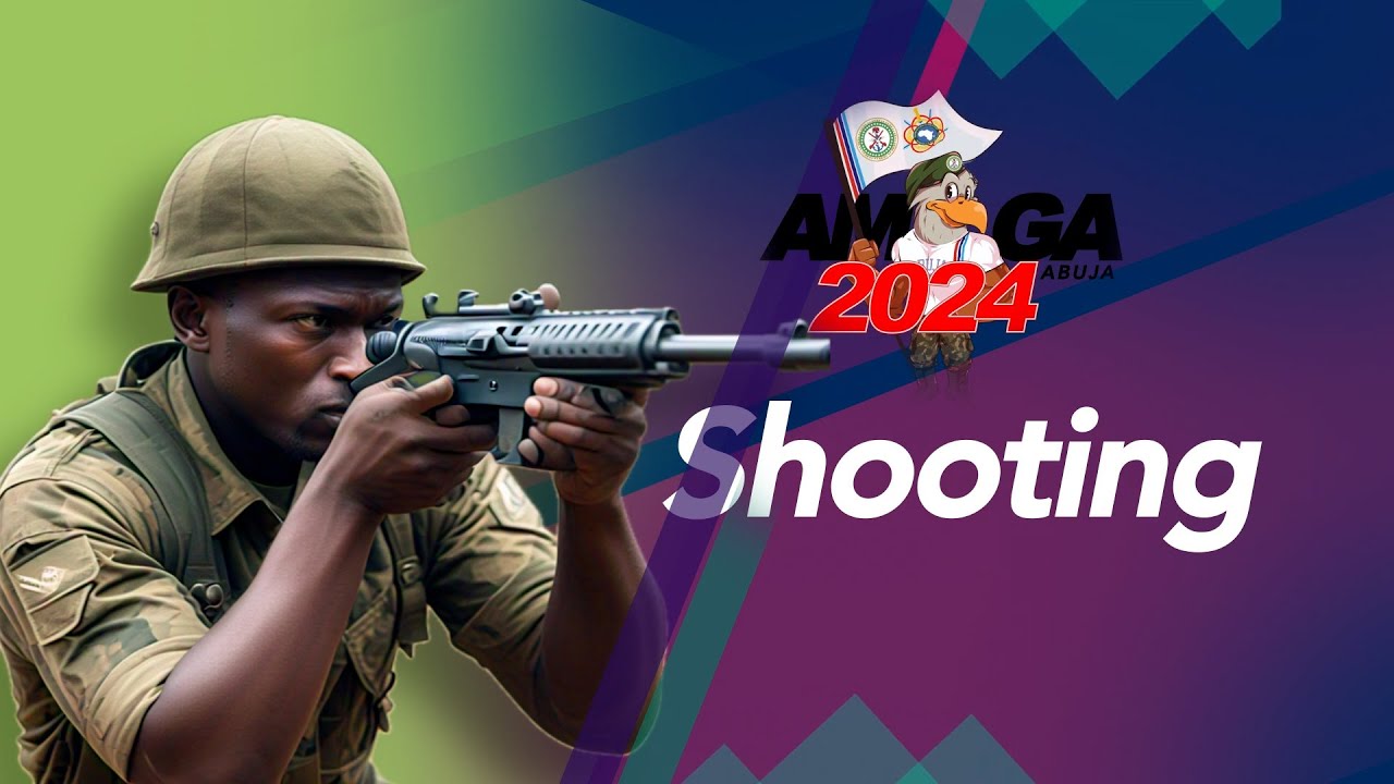 Watch African Military Women Compete In Shooting Range At The 2024 AMGA Games