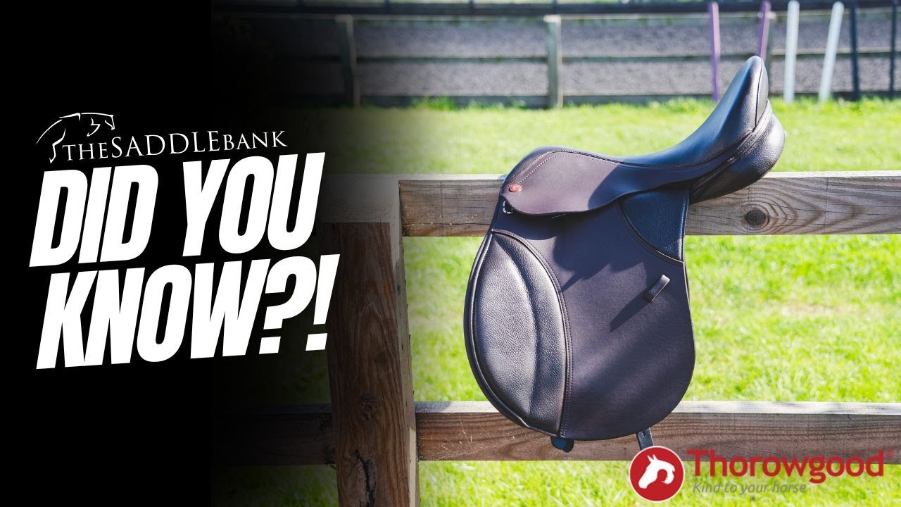Did You Know? – Key Features in a Thorowgood Saddle 🐴✨