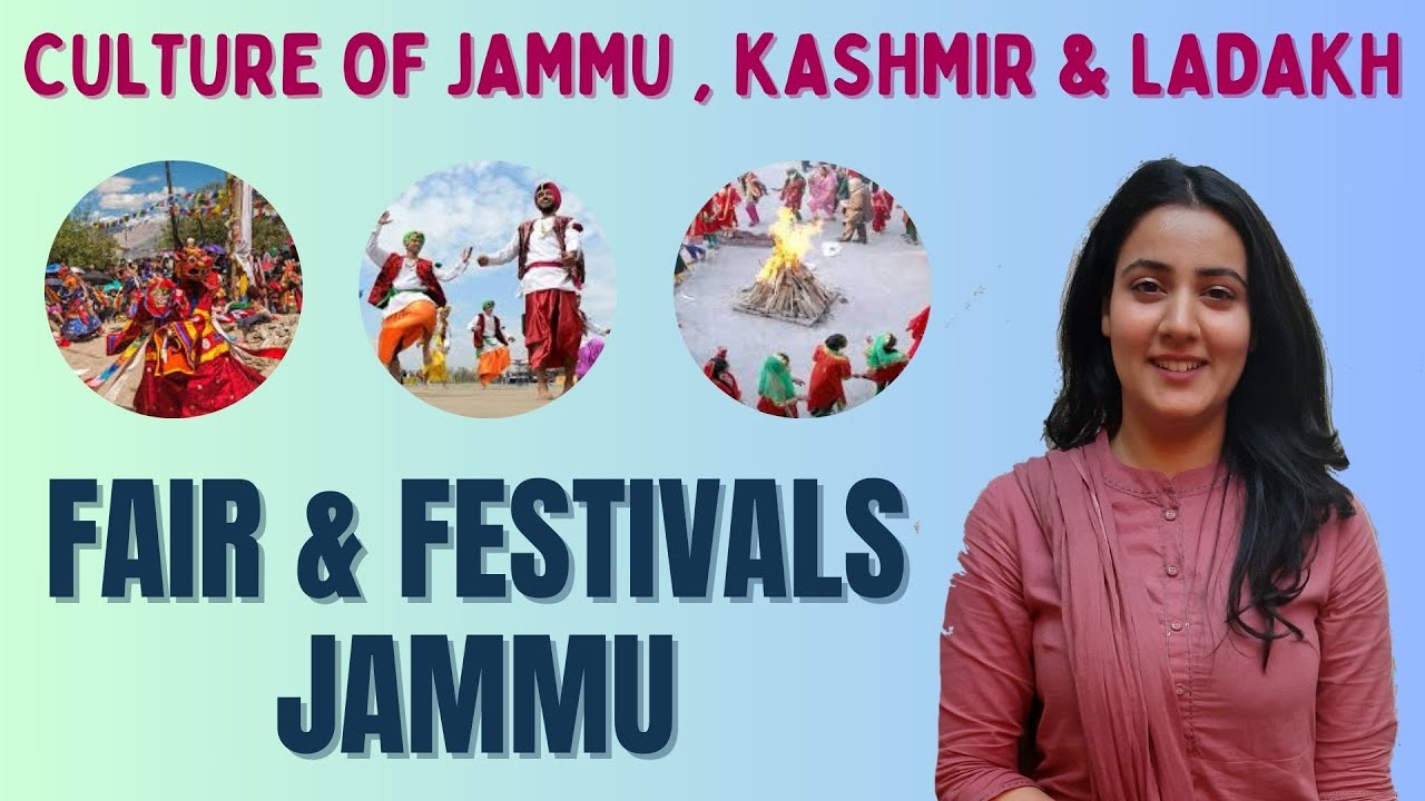 FAIRS & FESTIVALS OF J&K II LEC-01 II ART, CULTRUE & HERITAGE II BY TANIYA MA'AM #jkssb #jkpsi
