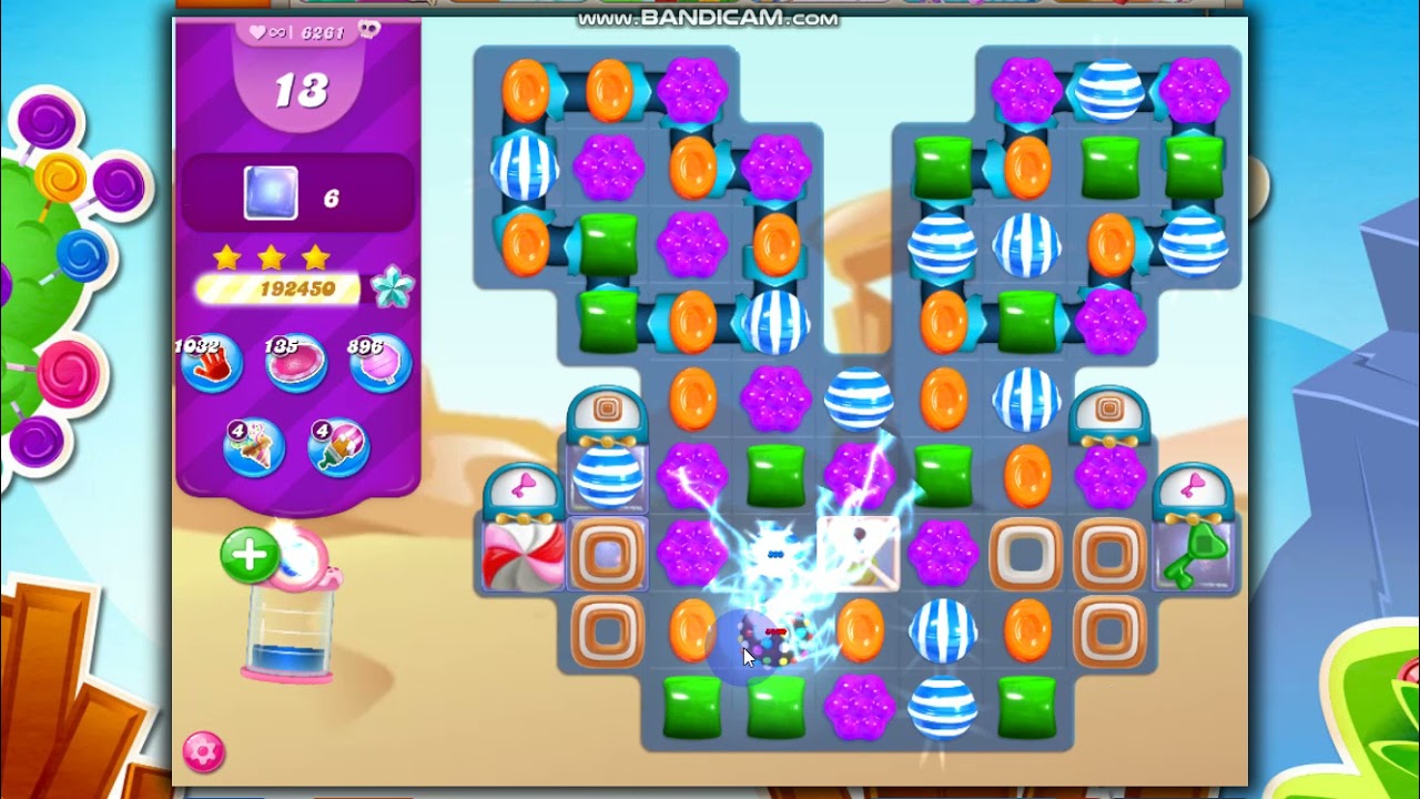 Candy Crush Level 6261 -31 Moves-