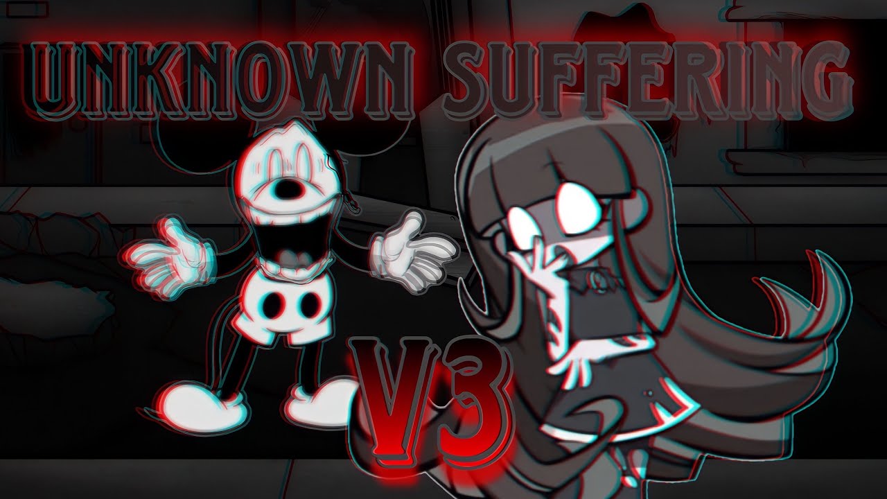 FNF Unknown Suffering V3 Mickey Mouse and Limu sings it