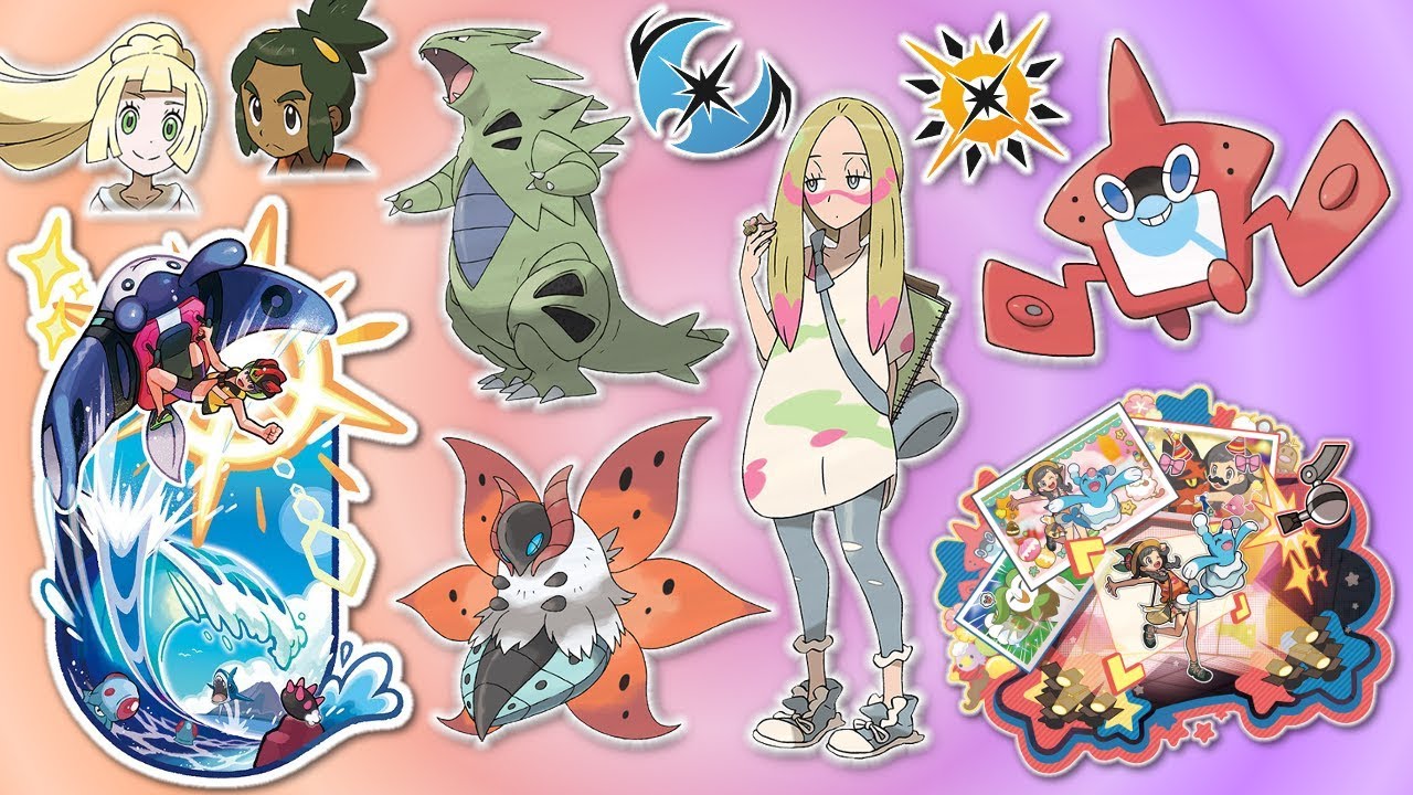 Pok&eacute;mon Ultrasol y Ultraluna: Pok&eacute;dex ampliada, nuevo Recorrido Insular, Surfeo Mantine y Fotoclub