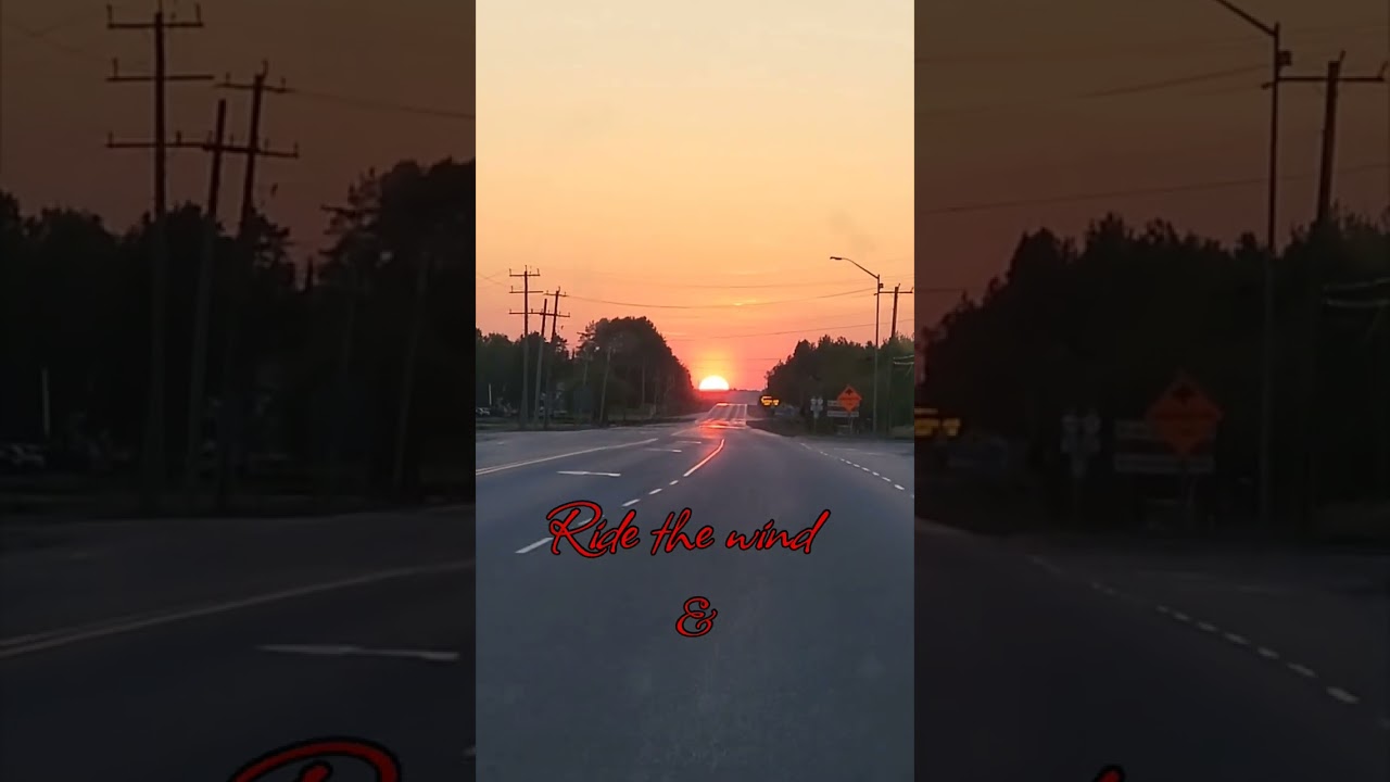 LET'S RIDE  into the sunset  #motorcycle #sunset #rider