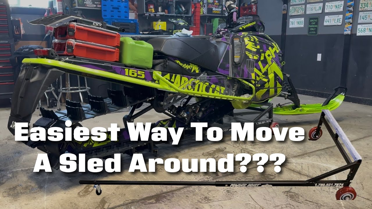 Is this the Easiest Way to Move A Sled Around??