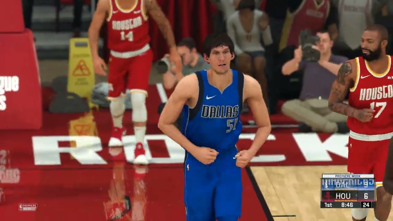 NBA 2K20 Sim Season Dallas Mavericks (2-0) vs Houston Rockets (1-1)