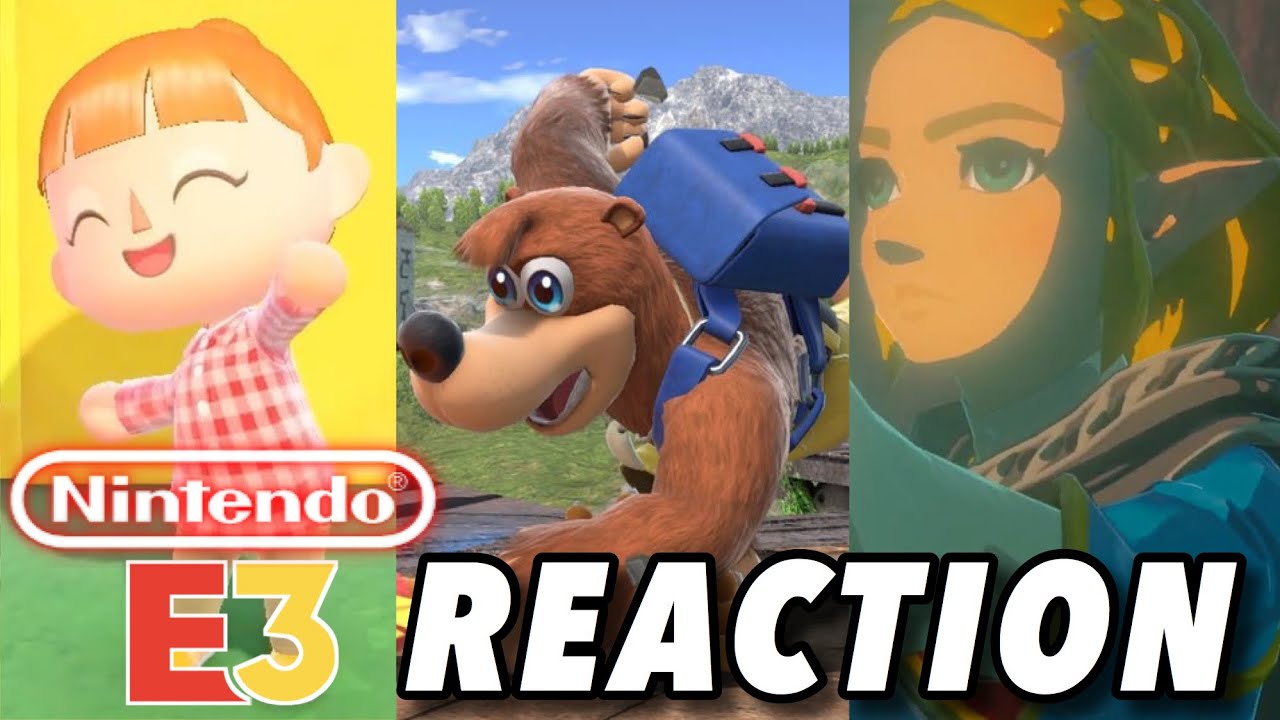 Nintendo E3 2019 Direct REACTION! (Animal Crossing, Breath of the Wild 2, and MORE!)