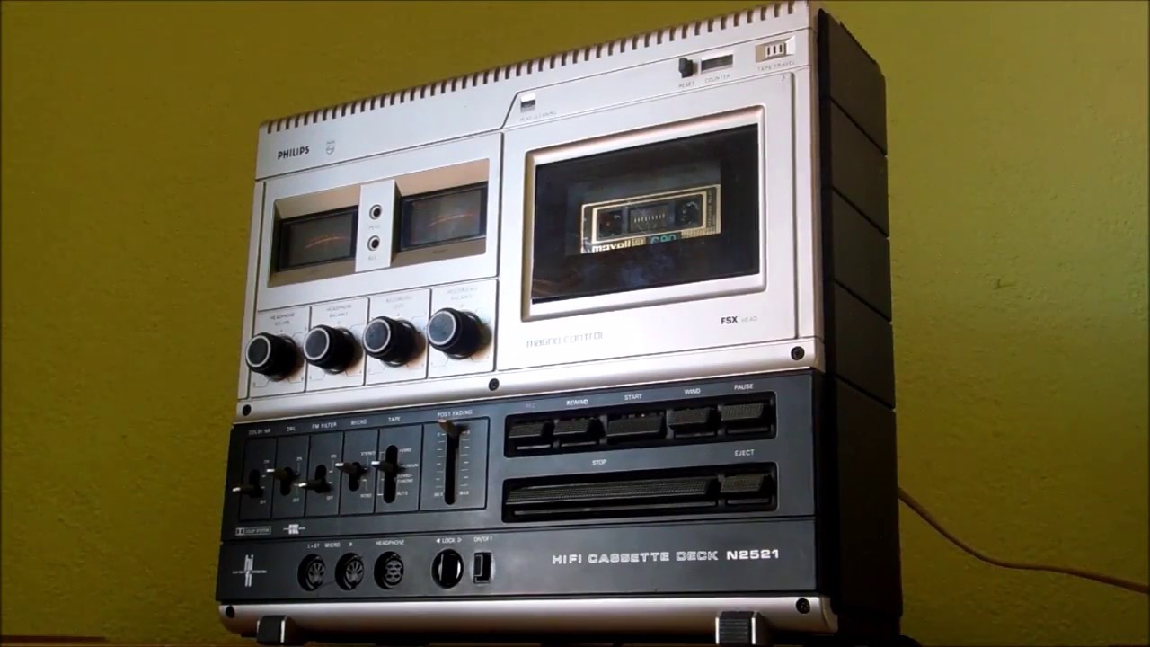 PHILIPS N2521 HIFI CASSETTE DECK