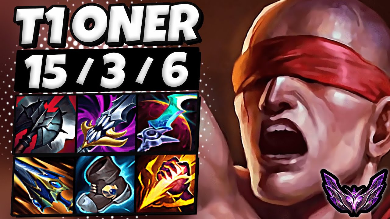 T1 Oner Lee Sin vs Viego [ Jungle ] Patch 25.6 Korea Master ✅