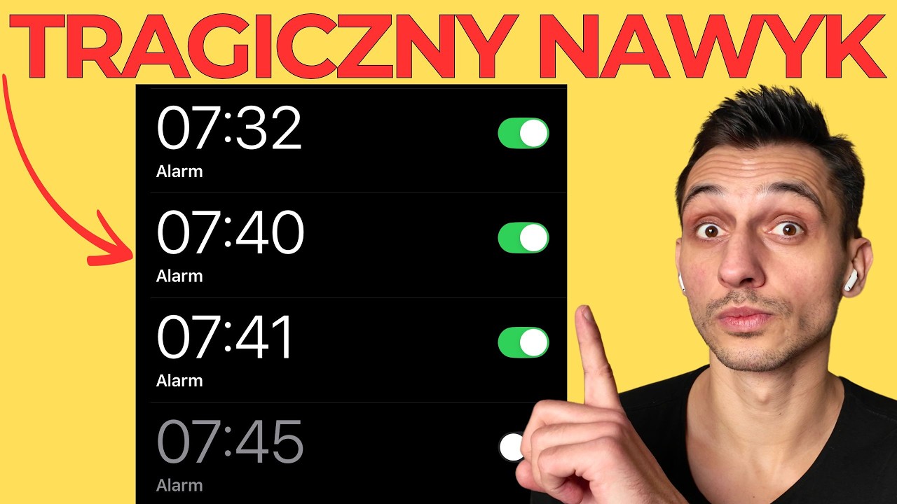 Nigdy więcej DRZEMKI! Zobacz dlaczego nie możesz rano się obudzić!