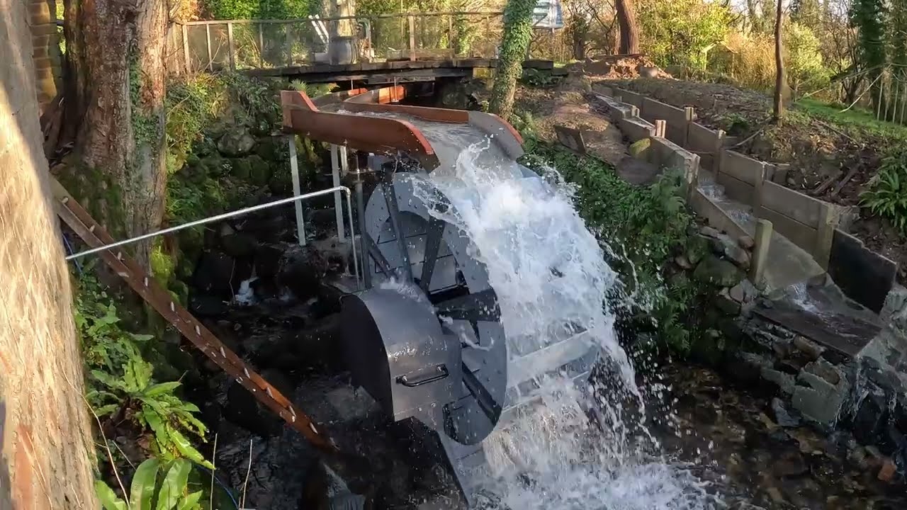 Электричество для старой мельницы мощностью 1,5 кВт. Проект водяного колеса в Озерном крае. Часть 4.
