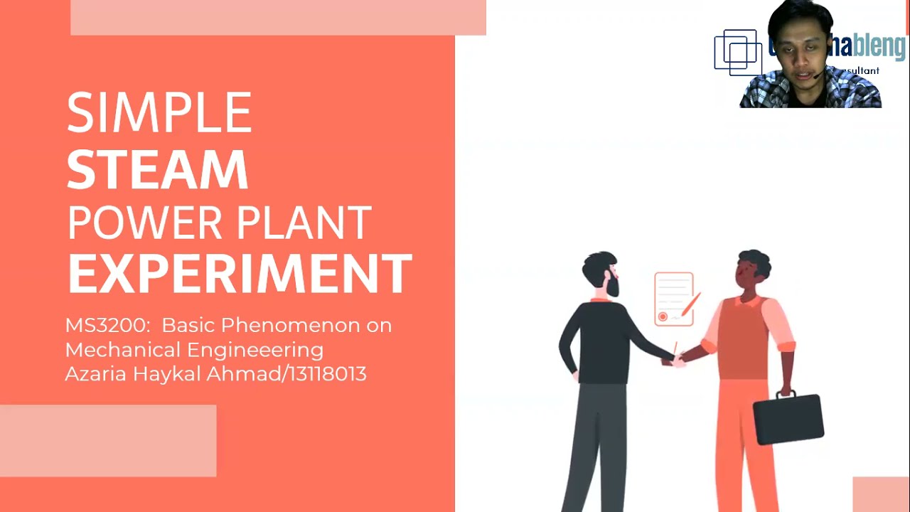 MS3200 : Simple Steam Power Plant Experiment
