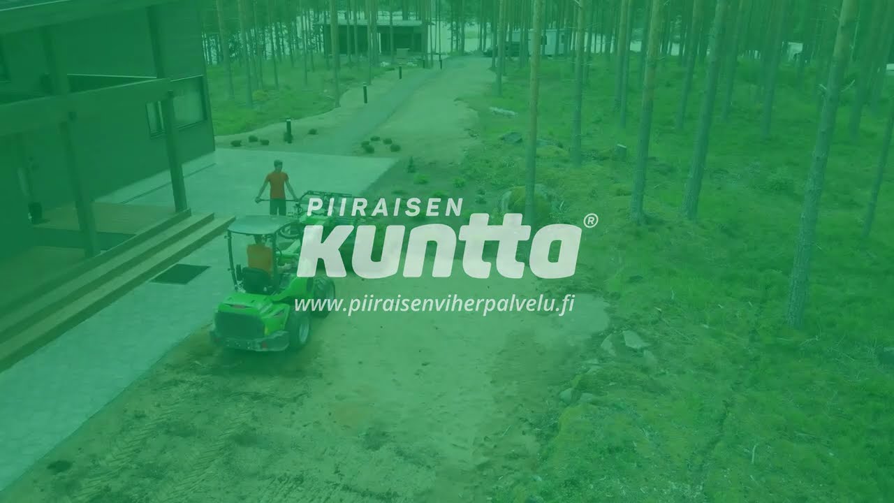 Kuntan asennusta koneen avulla