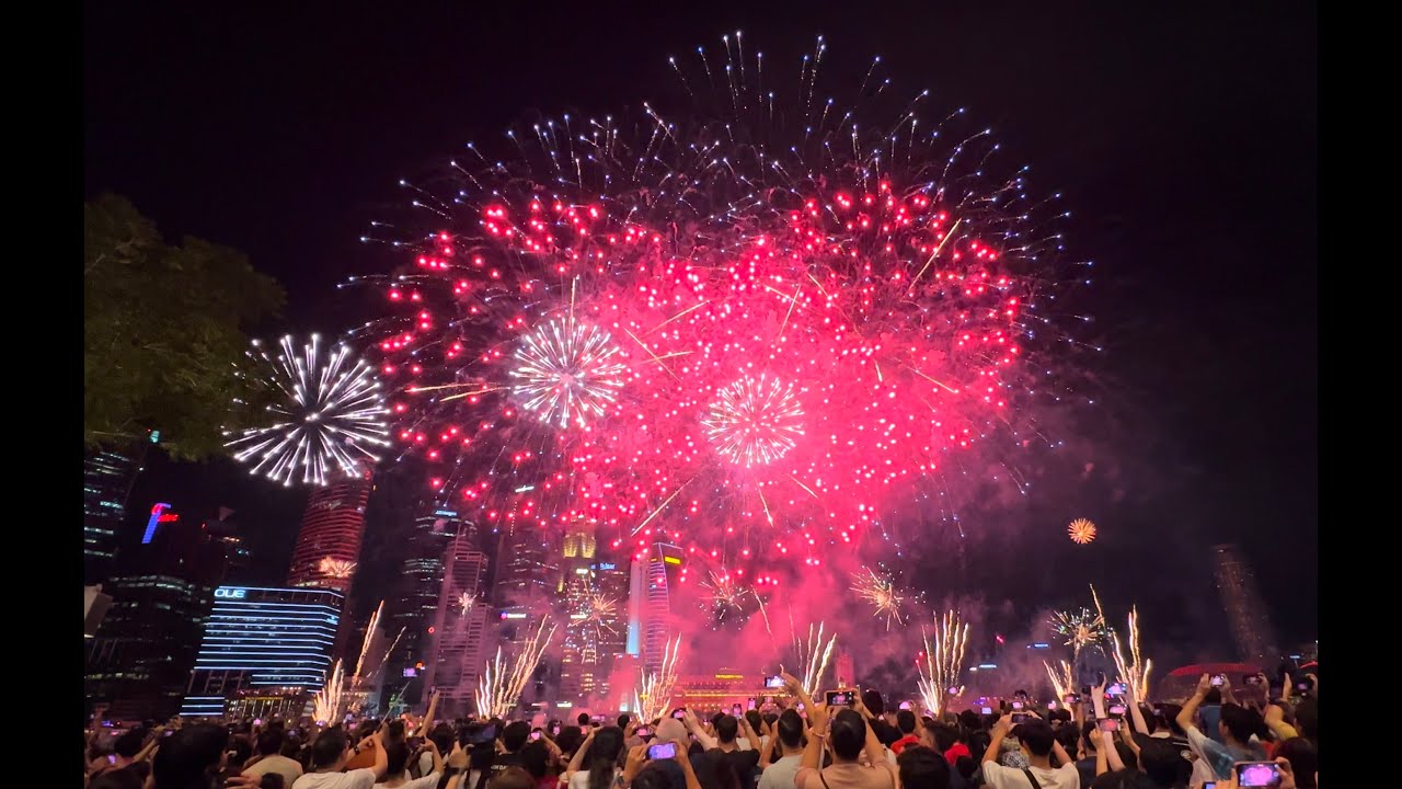 National Day Parade 2024 | FIREWORKS + NDP AUDIO SYNC | Spectacular fireworks + music choreography!