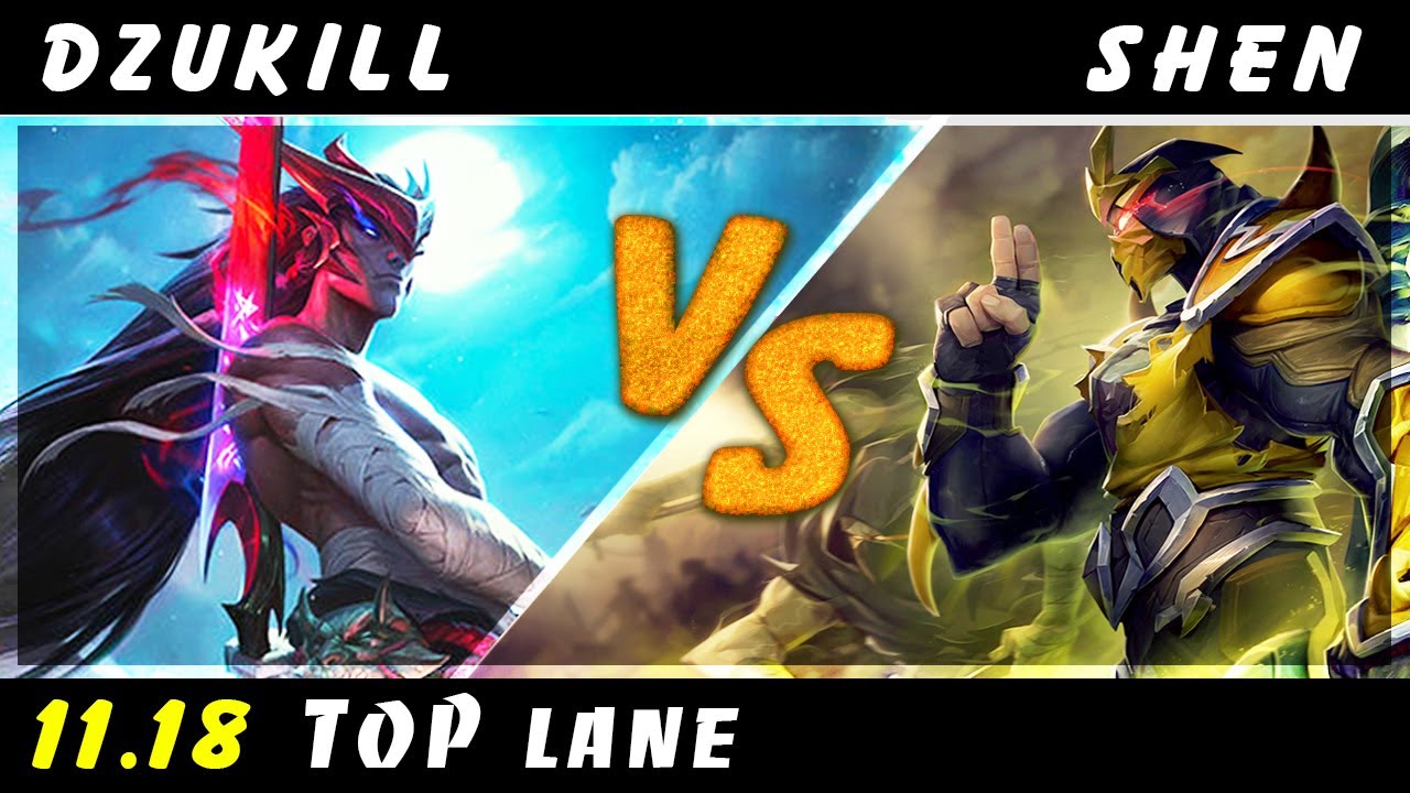 Dzukill - Yone vs Shen TOP Patch 11.18 - Yone Gameplay